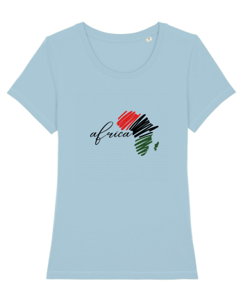 Africa  Sky Blue