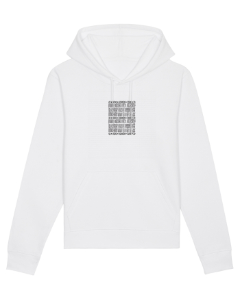 African Pattern White