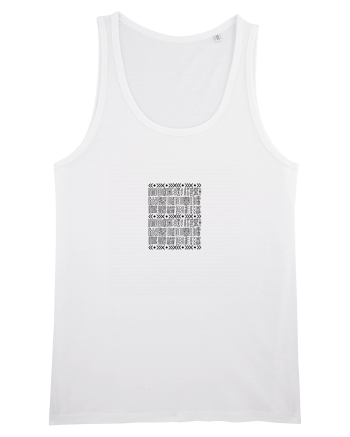 African Pattern White
