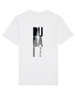 Dubai U A E Tricou mânecă scurtă Unisex Rocker