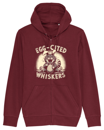 Eggcited wiskers Burgundy