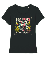 Egg punks not dead Tricou mânecă scurtă guler larg fitted Damă Expresser