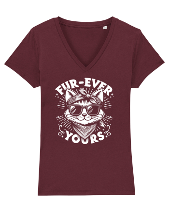 Furever yours - pisica cool Burgundy