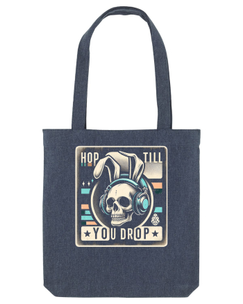 Hop till you drop - punk Easter bunny Midnight Blue