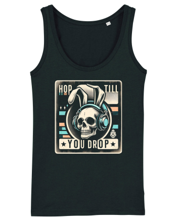Hop till you drop - punk Easter bunny Black