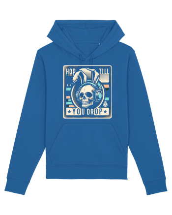 Hop till you drop - punk Easter bunny Royal Blue