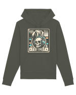 Hop till you drop - punk Easter bunny Hanorac Unisex Drummer