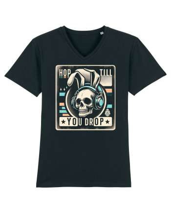 Hop till you drop - punk Easter bunny Black