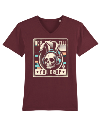 Hop till you drop - punk Easter bunny Burgundy