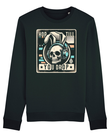 Hop till you drop - punk Easter bunny Black