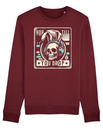 Hop till you drop - punk Easter bunny Burgundy
