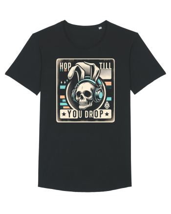 Hop till you drop - punk Easter bunny Black