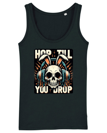 Hop till you drop - punk Easter bunny Black