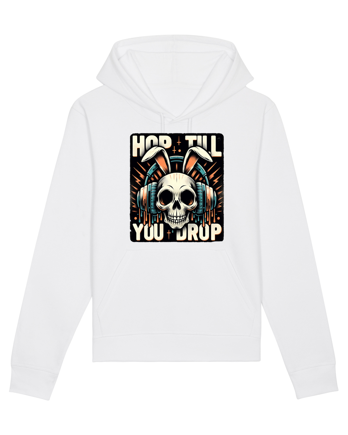 Hanorac Unisex Drummer White