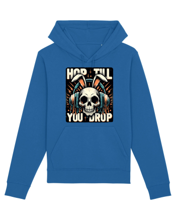 Hop till you drop - punk Easter bunny Royal Blue