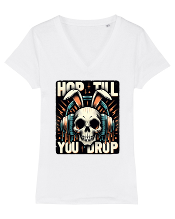 Hop till you drop - punk Easter bunny White