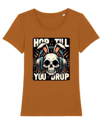 Hop till you drop - punk Easter bunny Roasted Orange