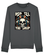Hop till you drop - punk Easter bunny Bluză mânecă lungă Unisex Rise