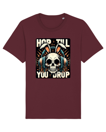 Hop till you drop - punk Easter bunny Burgundy