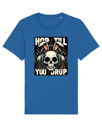 Hop till you drop - punk Easter bunny Royal Blue