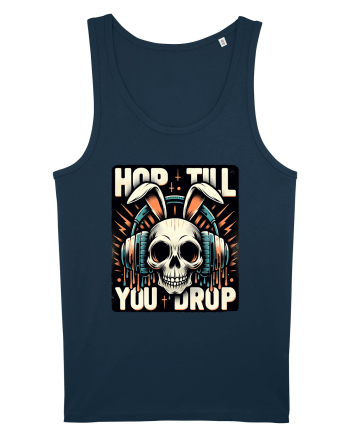 Hop till you drop - punk Easter bunny Navy