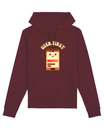 Cute UX-UI Designer Burgundy