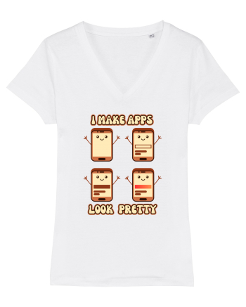 Cute UX-UI Designer White