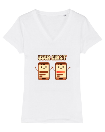 Cute UX-UI Designer White