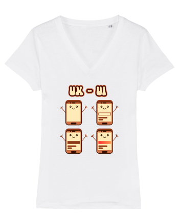 Cute UX-UI Designer White