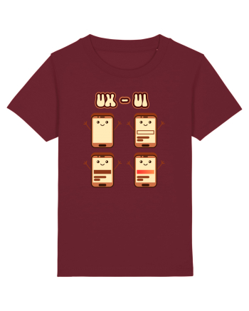 Cute UX-UI Designer Burgundy