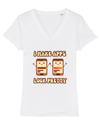 Cute UX-UI Designer White