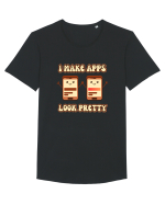 Cute UX-UI Designer Tricou mânecă scurtă guler larg Bărbat Skater