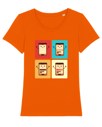 Cute UX-UI Designer Bright Orange