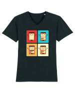Cute UX-UI Designer Tricou mânecă scurtă guler V Bărbat Presenter