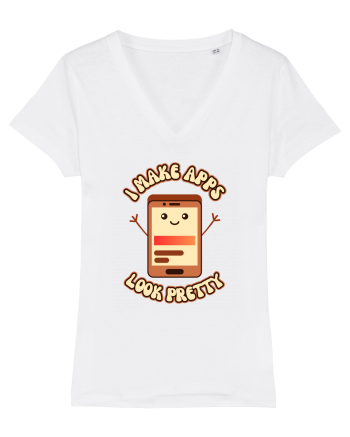 Cute UX-UI Designer White