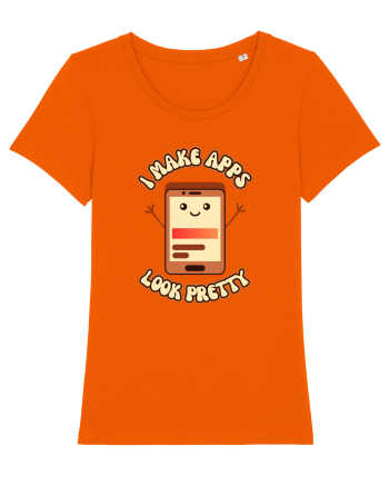 Cute UX-UI Designer Bright Orange