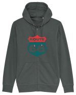 Route 66 Hanorac cu fermoar Unisex Connector