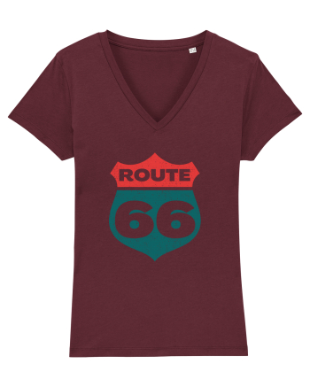 Route 66 Burgundy