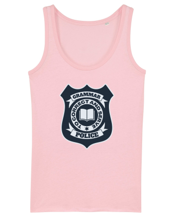 Grammar Police Cotton Pink