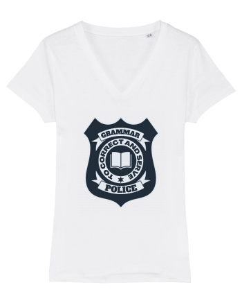 Grammar Police White