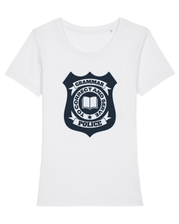 Grammar Police White