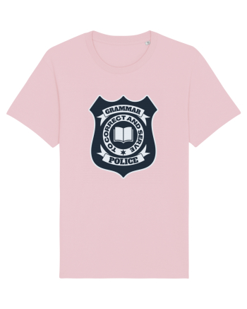 Grammar Police Cotton Pink
