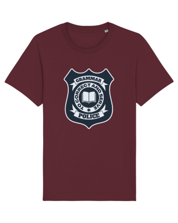 Grammar Police Burgundy