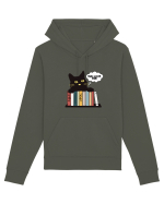 Bookish cat Hanorac Unisex Drummer