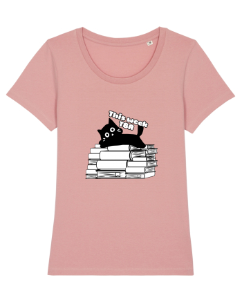 Bookish cat Canyon Pink