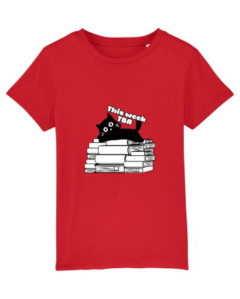 Bookish cat Red