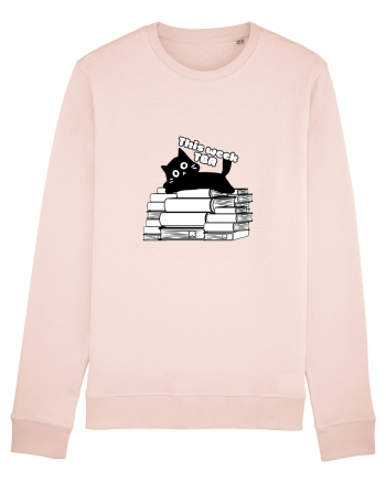 Bookish cat Candy Pink