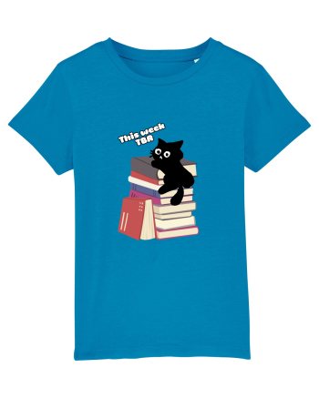 Bookish cat Azur