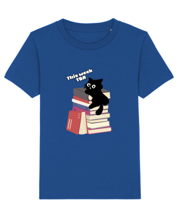 Bookish cat Majorelle Blue