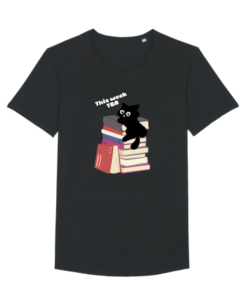 Bookish cat Black